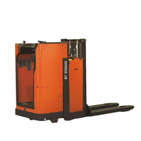 BT Staxio 1.6t com Operador apoiado e Empilhamento duplo
