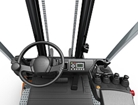 Excelente visibilidade panorâmica