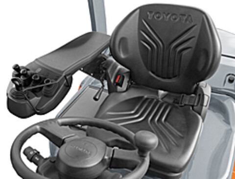 Operação confortável