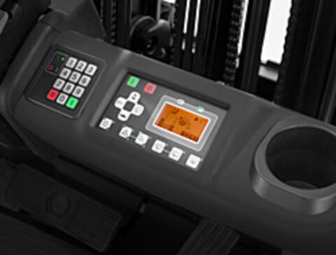 Interface fácil do operador 