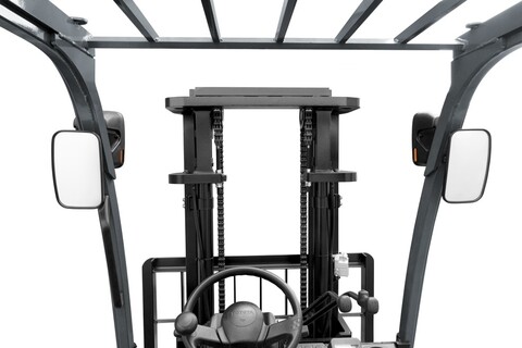 Excelente visibilidade panorâmica